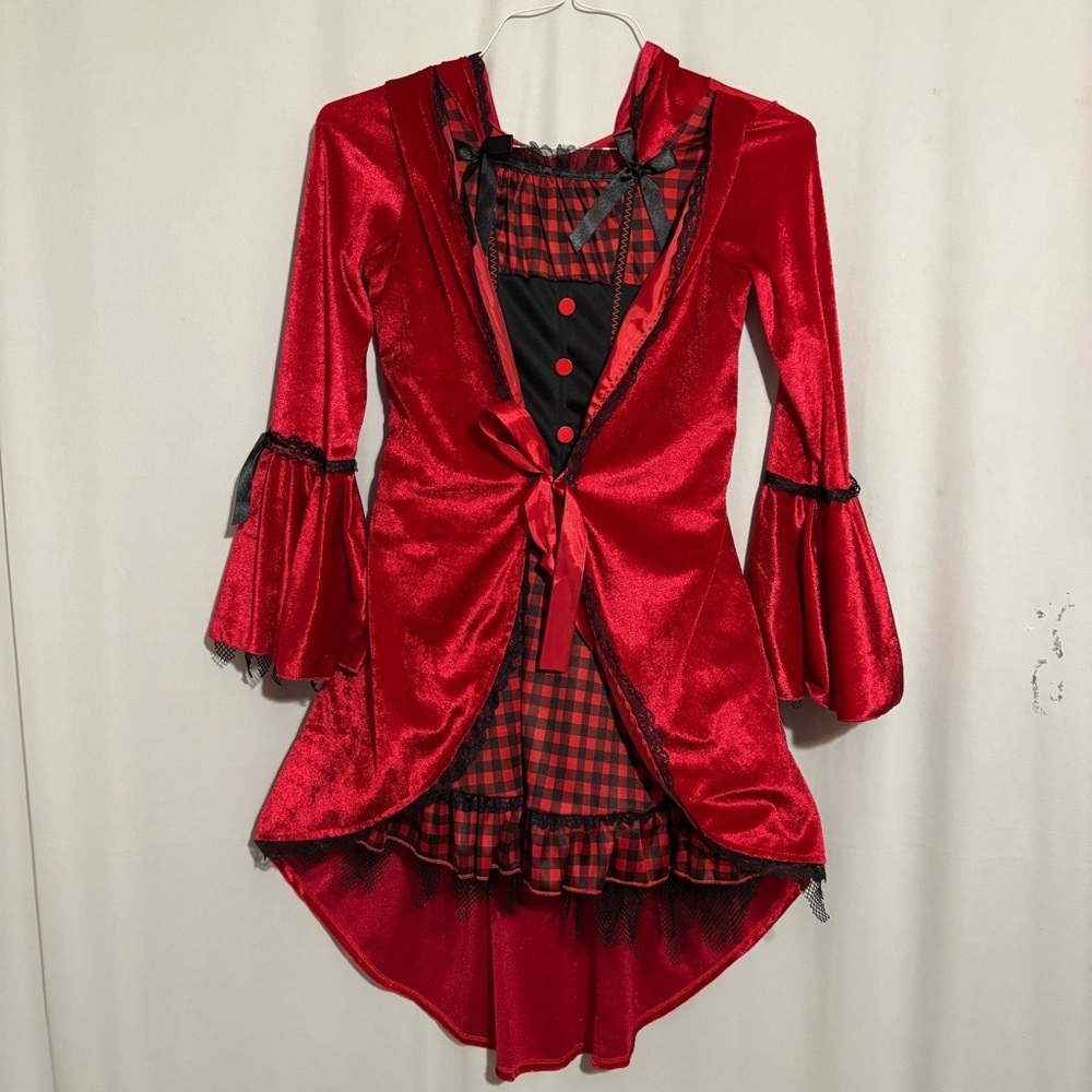 Little Red Riding Hood Dress Up Halloween Costume Girls size 14-16